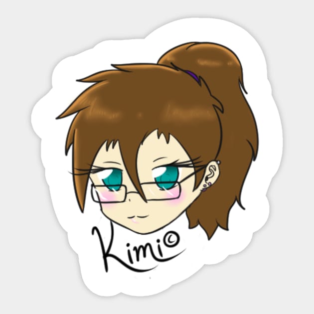 Kimi Signature Sticker by XenoKimi